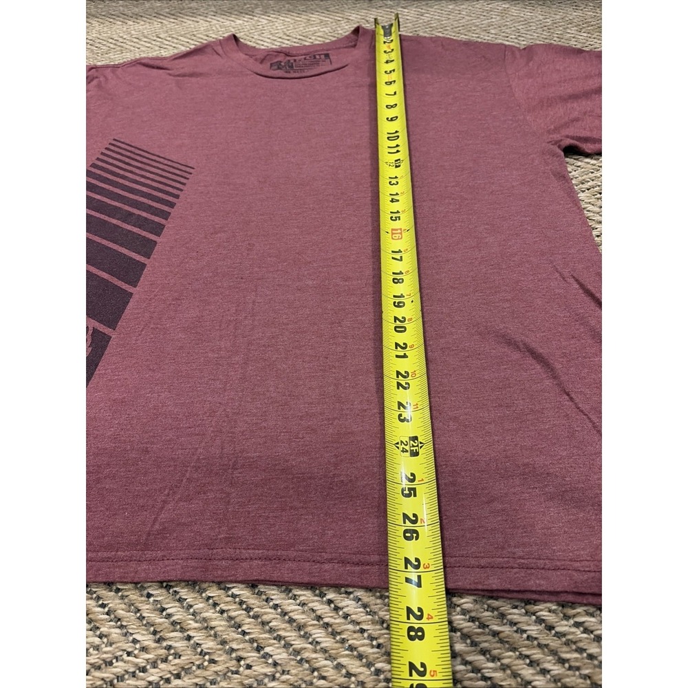 Cinch Authentic Classic Western Brand Maroon T-Shirt Mens  XL - Picture 4 of 9